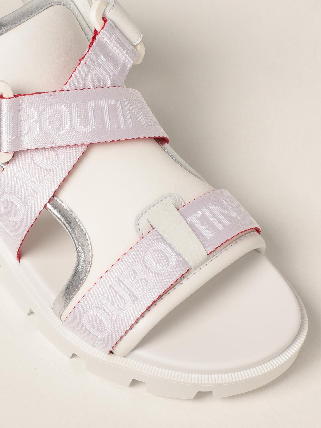 CHRISTIAN LOUBOUTIN Velcrissimo sandals Flat Sandals Christian