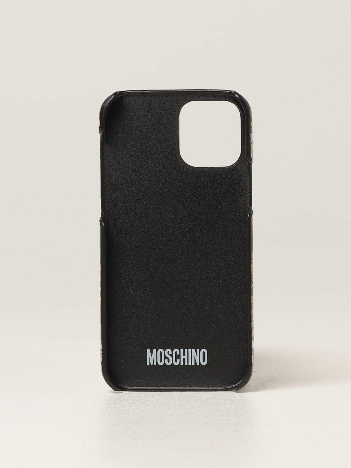 MOSCHINO COUTURE: Cover iphone 12/12 pro with foulard and Teddy print ...
