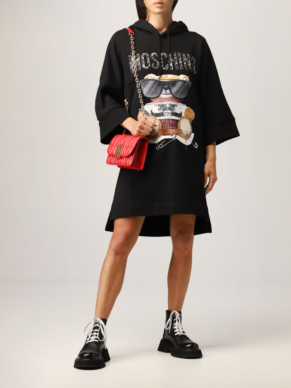 Mini bolso Moschino Couture: Bolso de hombro mujer Moschino Couture rojo 2