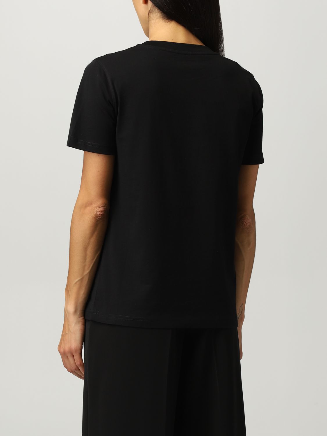 T-shirt Moschino Couture: T-shirt femme Moschino Couture noir 3