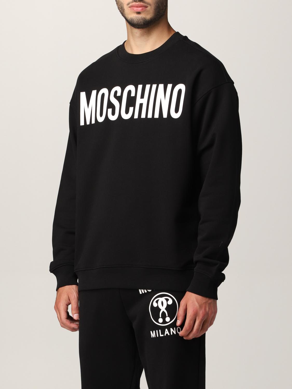 moschino sweatshirt black