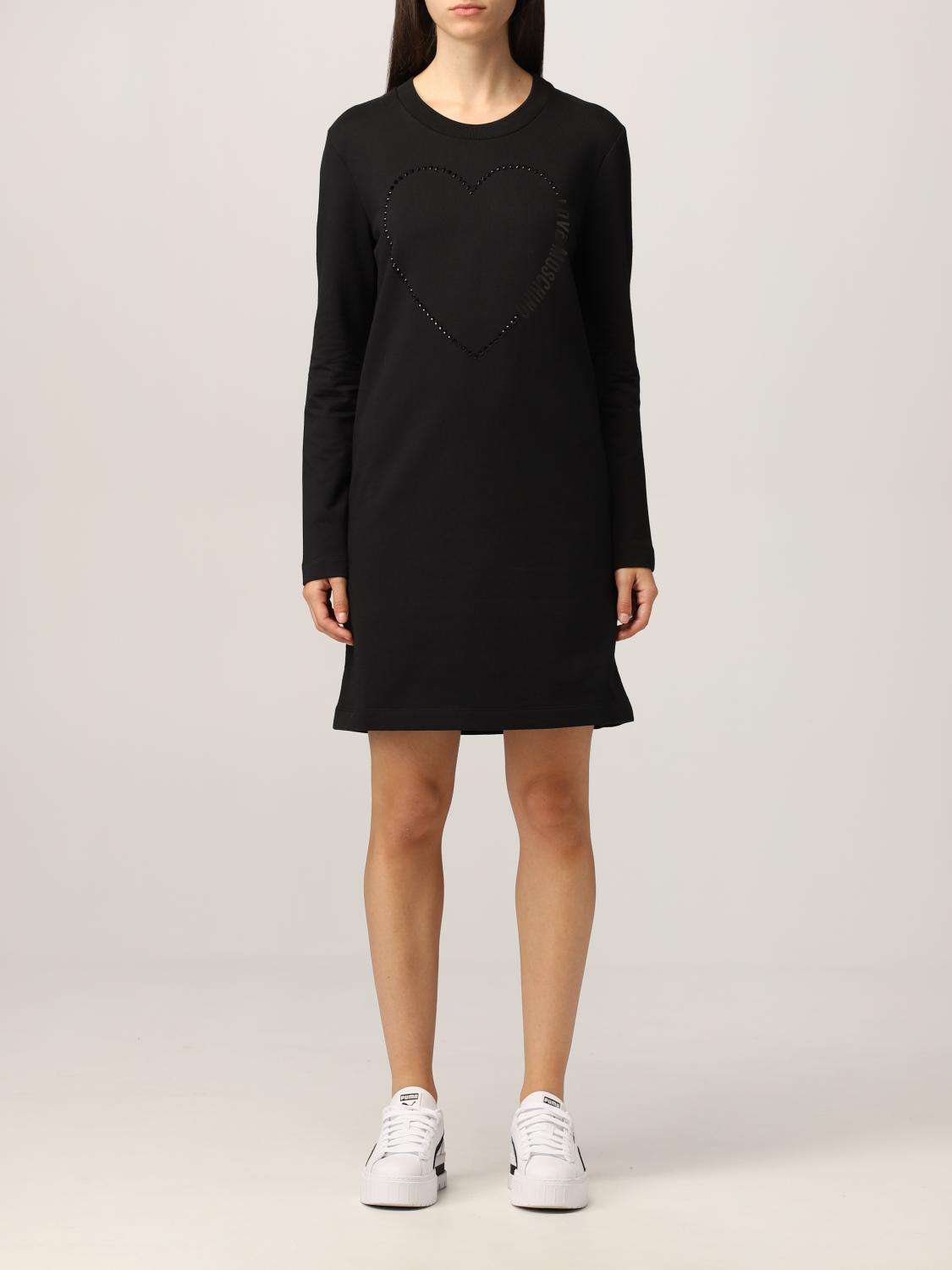 love moschino black dress