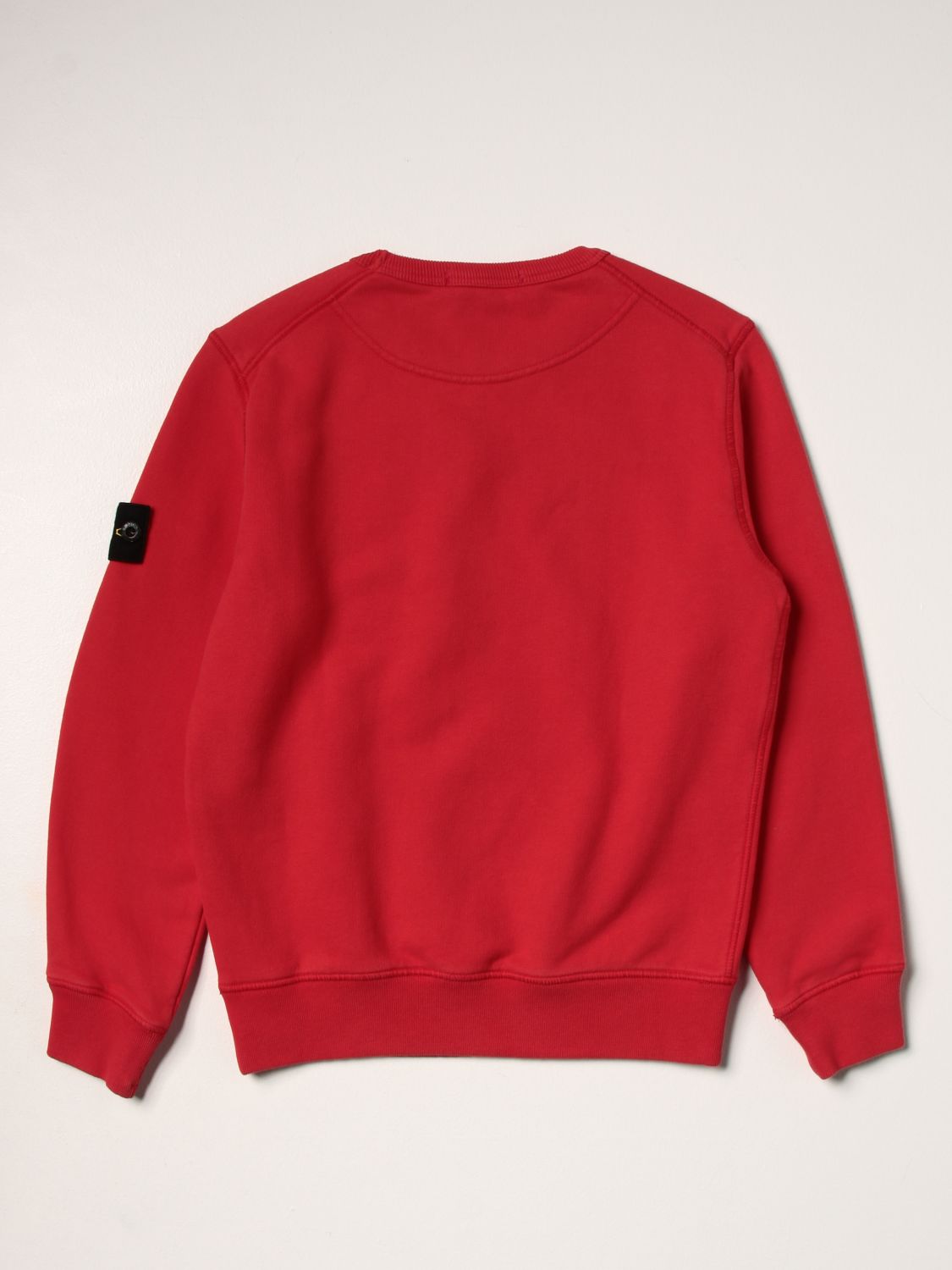 Document De slaapkamer schoonmaken alias STONE ISLAND JUNIOR: sweater for boys - Red | Stone Island Junior sweater  61340 online on GIGLIO.COM