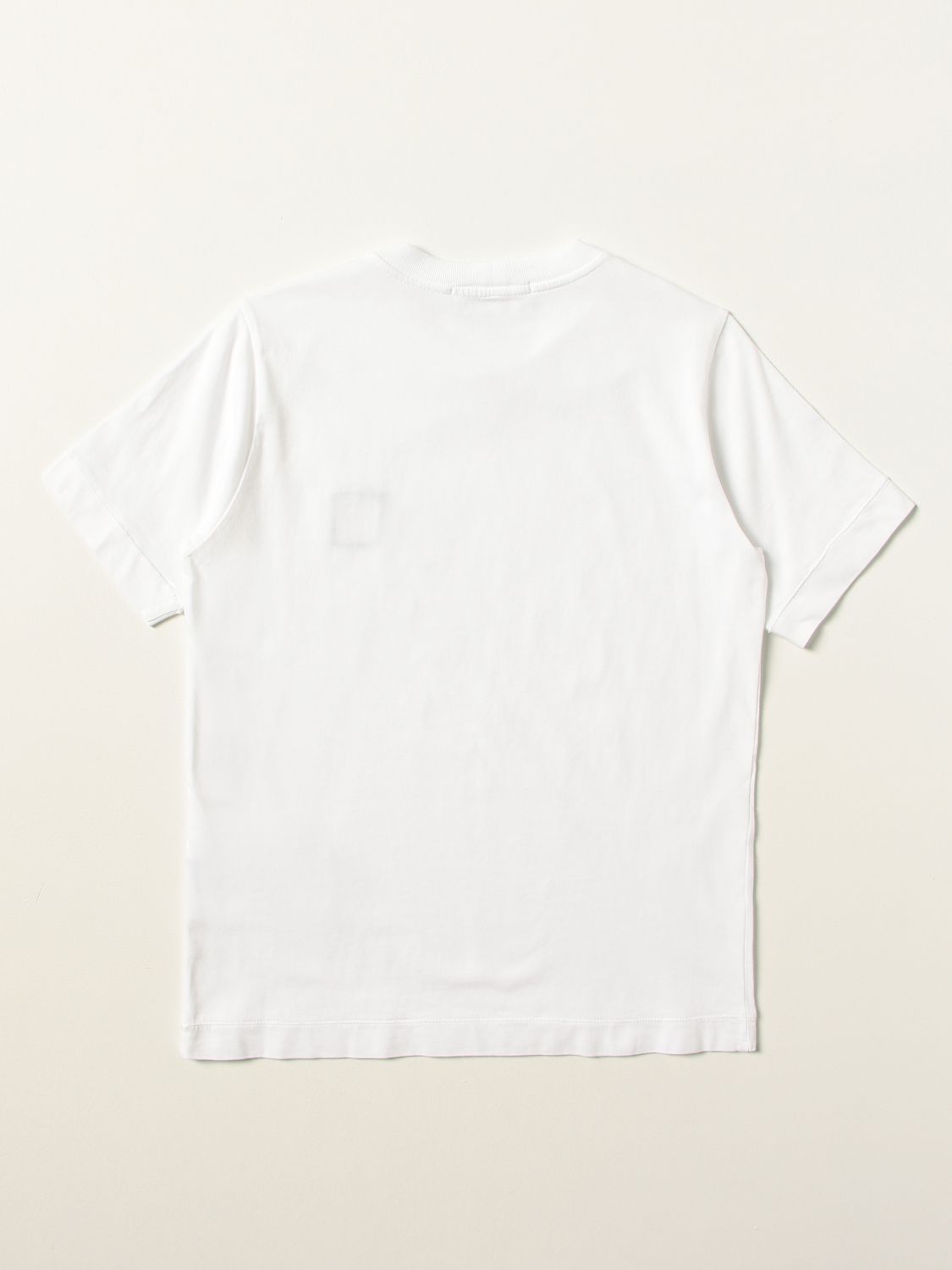 T-Shirt Stone Island Junior: T-shirt kinder Stone Island Junior weiß 2
