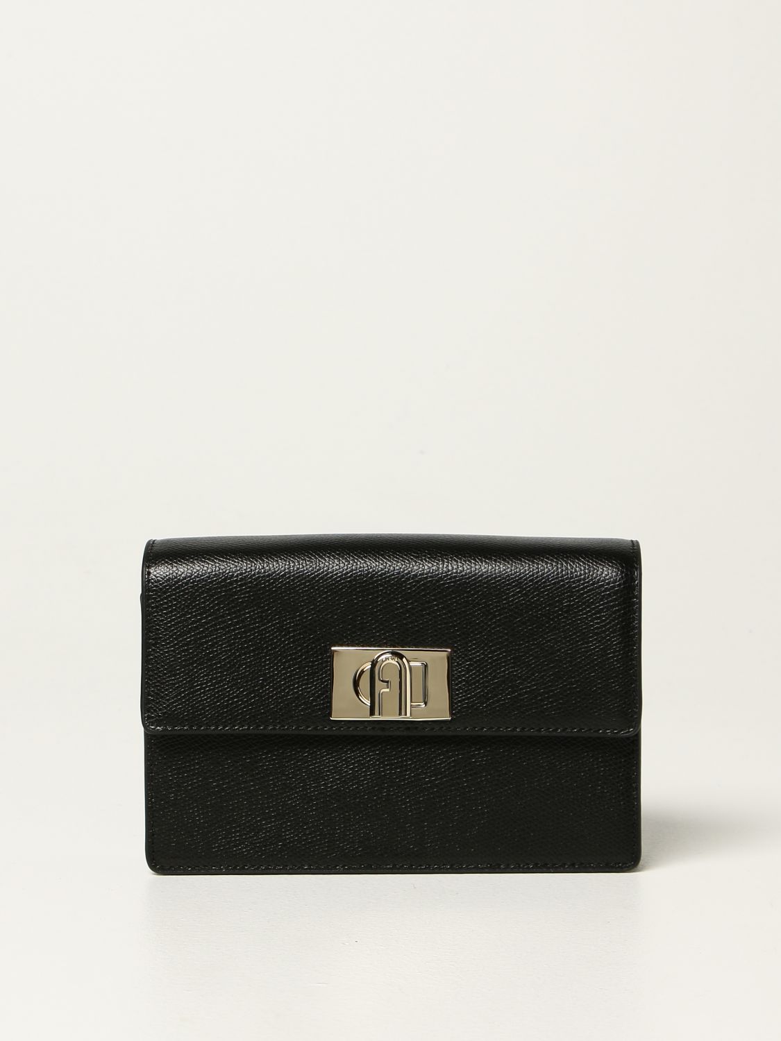 Сумка на пояс Furla: Наплечная сумка Женское Furla черный 1
