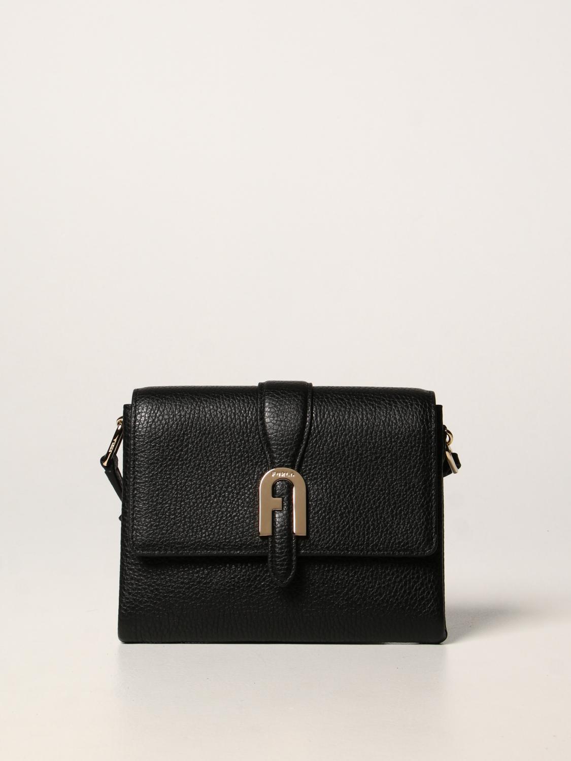 FURLA: Sac port?� ?�paule femme - Noir | Mini Sac ?? Main Furla WE00162HSF000 GIGLIO.COM