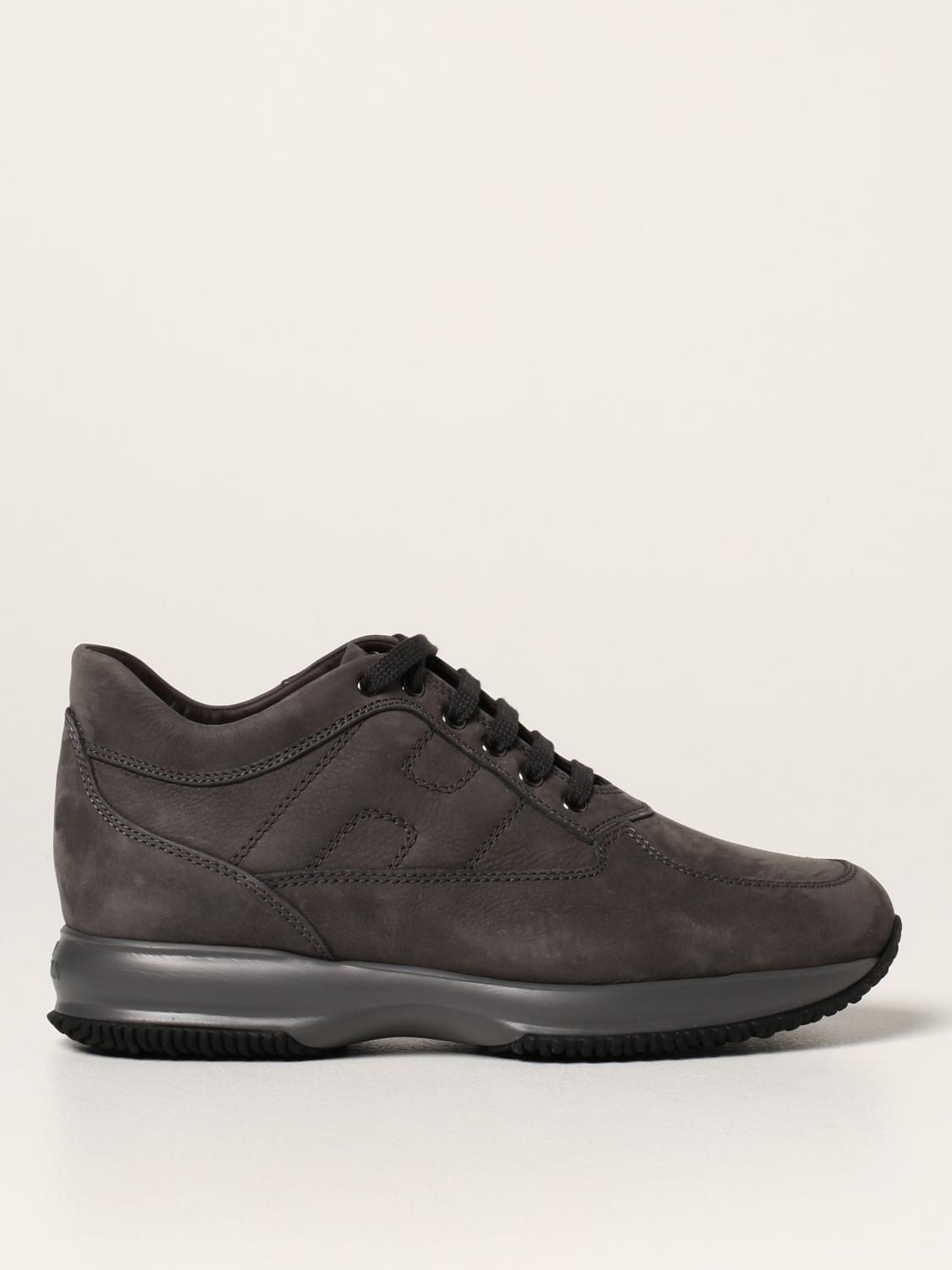 HOGAN: Zapatos hombre - Gris | Zapatillas Hogan HXM00N00010 6RN GIGLIO.COM