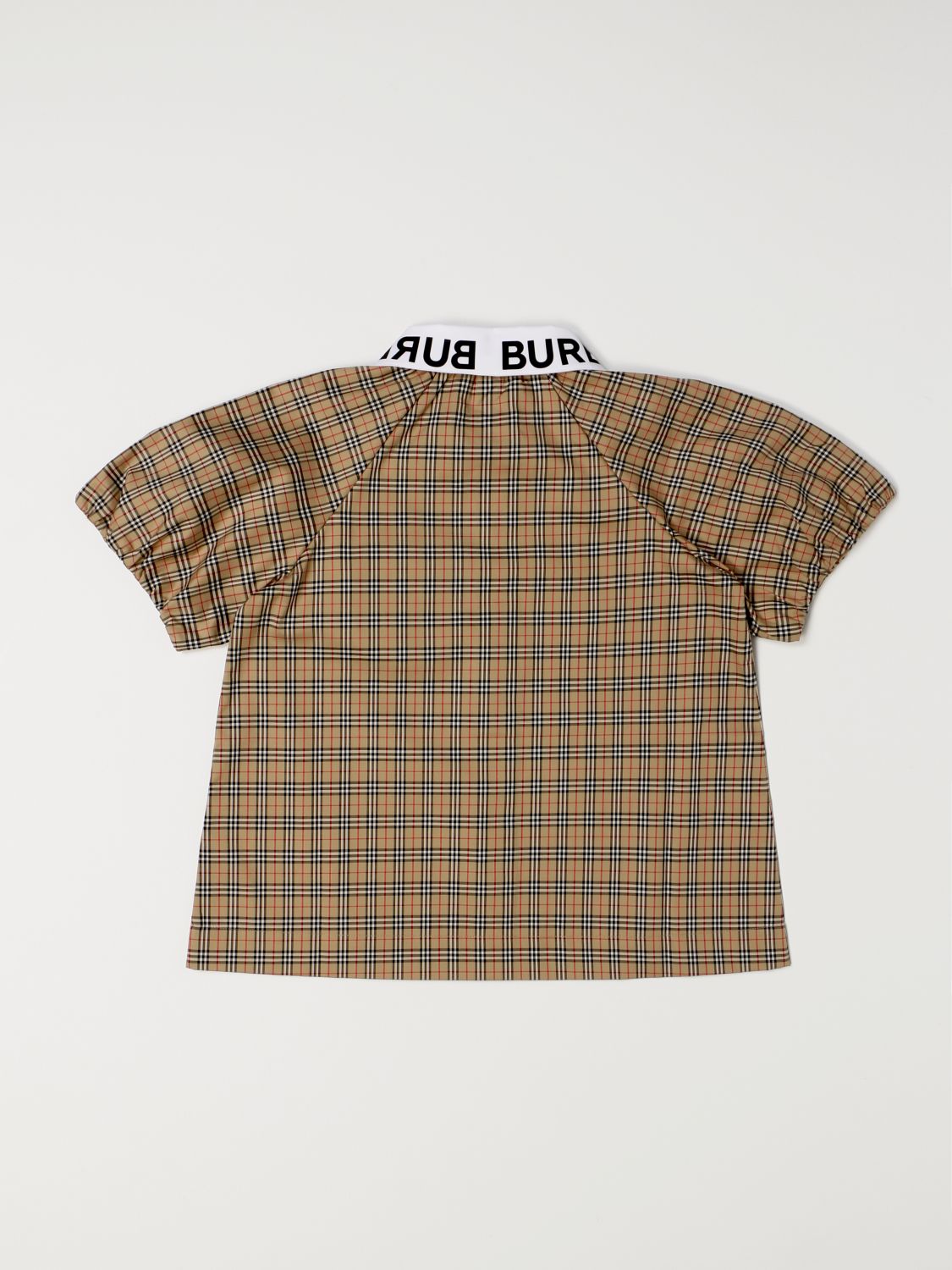 衬衫 Burberry: 上衣 儿童 Burberry 米色 2
