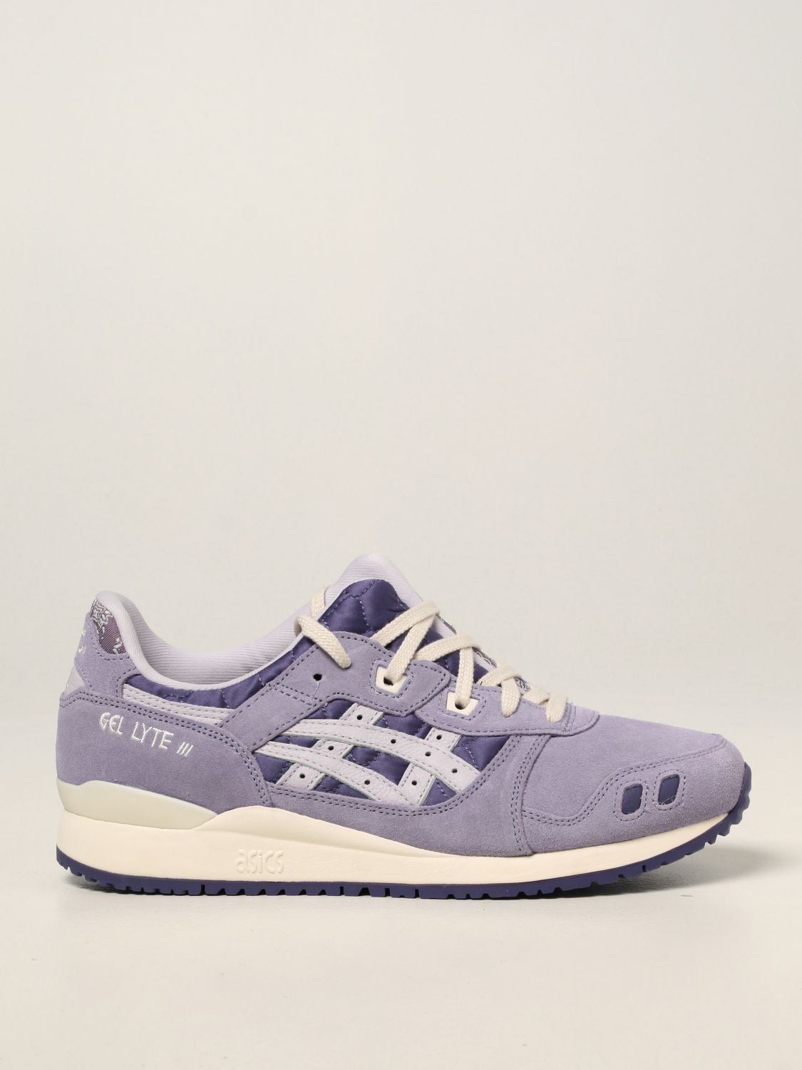 Target only distillation ASICS: Gel-Lyte III trainers in suede - Lilac | Asics trainers 1201A318-500  online on GIGLIO.COM