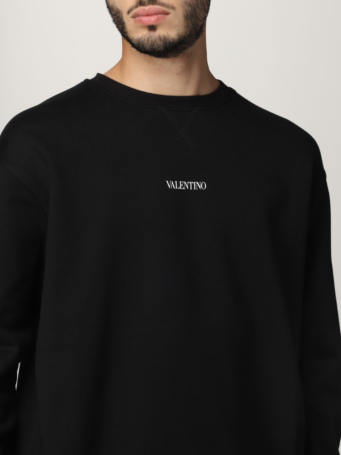 Sudadera Valentino: Sudadera hombre Valentino negro 5