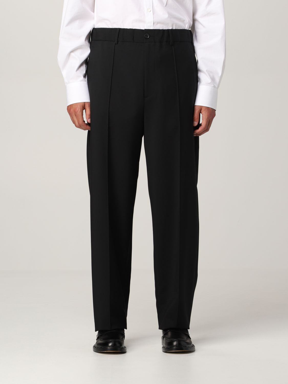 Pants Valentino: Valentino wool pants black 1