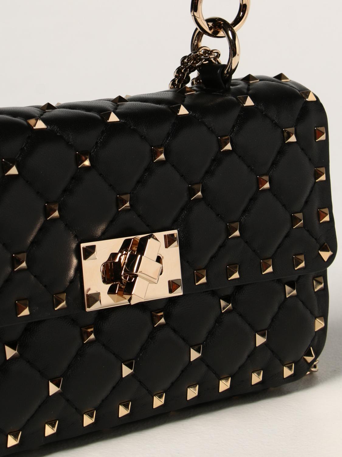 VALENTINO GARAVANI: Bolso de hombro mujer - Negro | Mini Bolso Valentino  Garavani WW2B0123NAP GIGLIO.COM