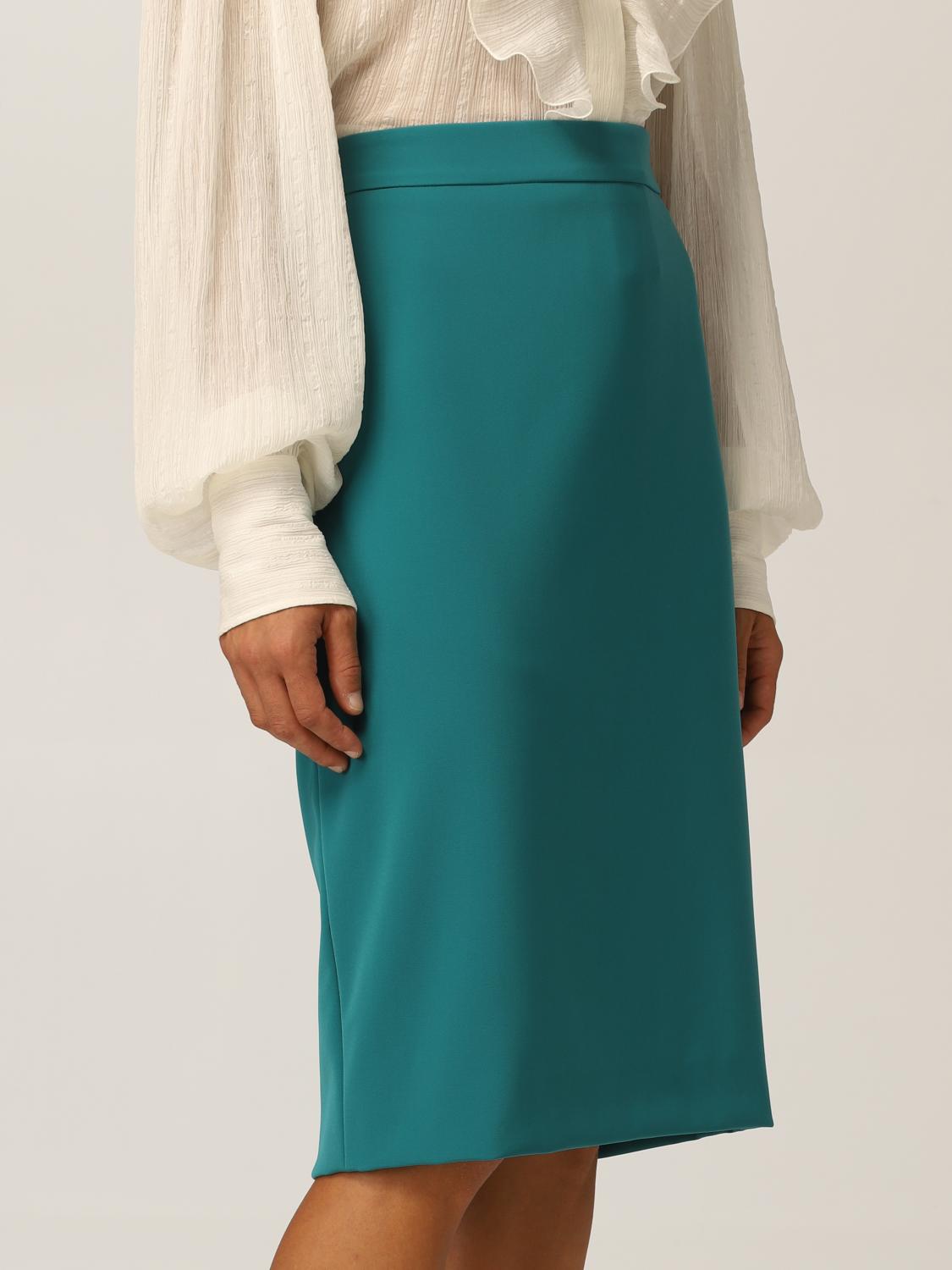 green pencil skirt 5t
