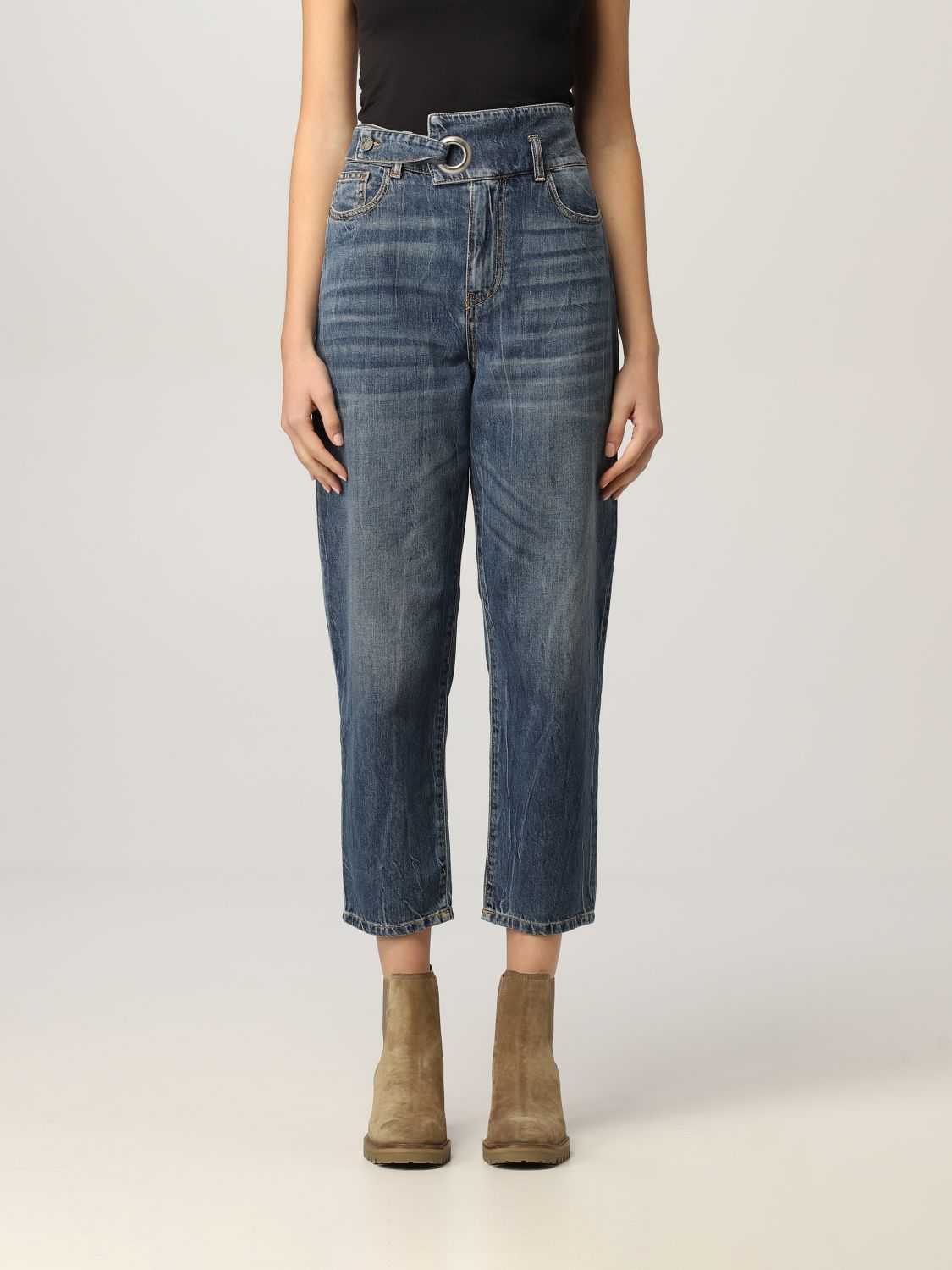 MANILA GRACE: jeans for women - Denim | Manila Grace jeans J002D6 ...
