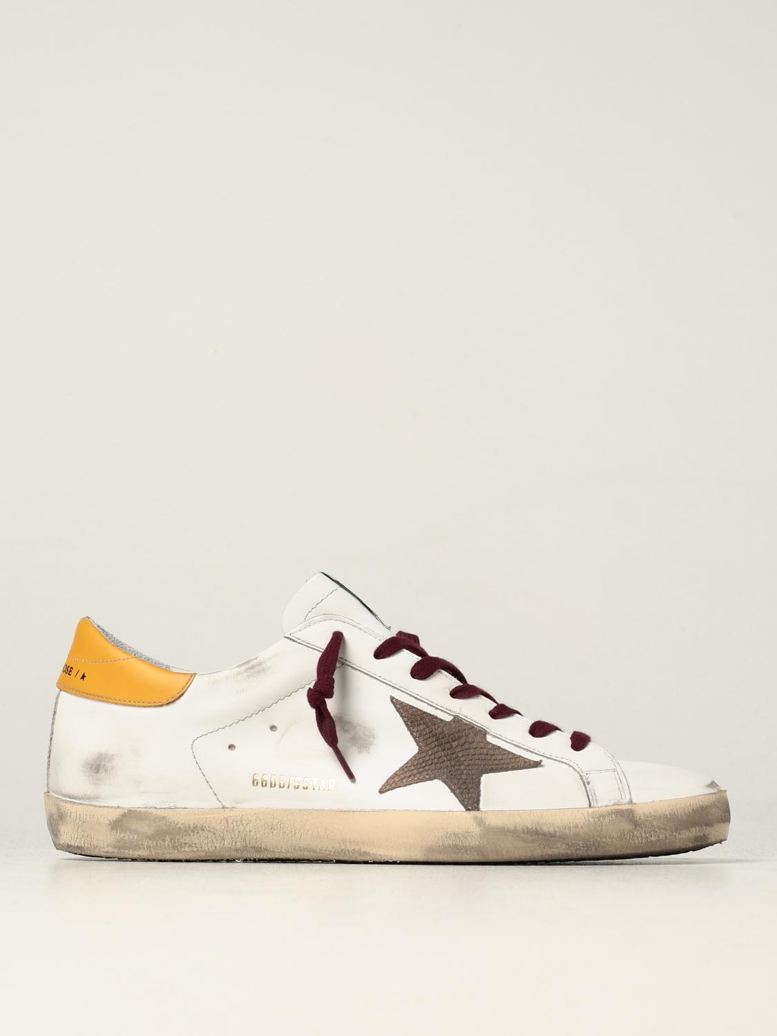 GOLDEN GOOSE: Baskets homme - Blanc | Baskets Golden Goose