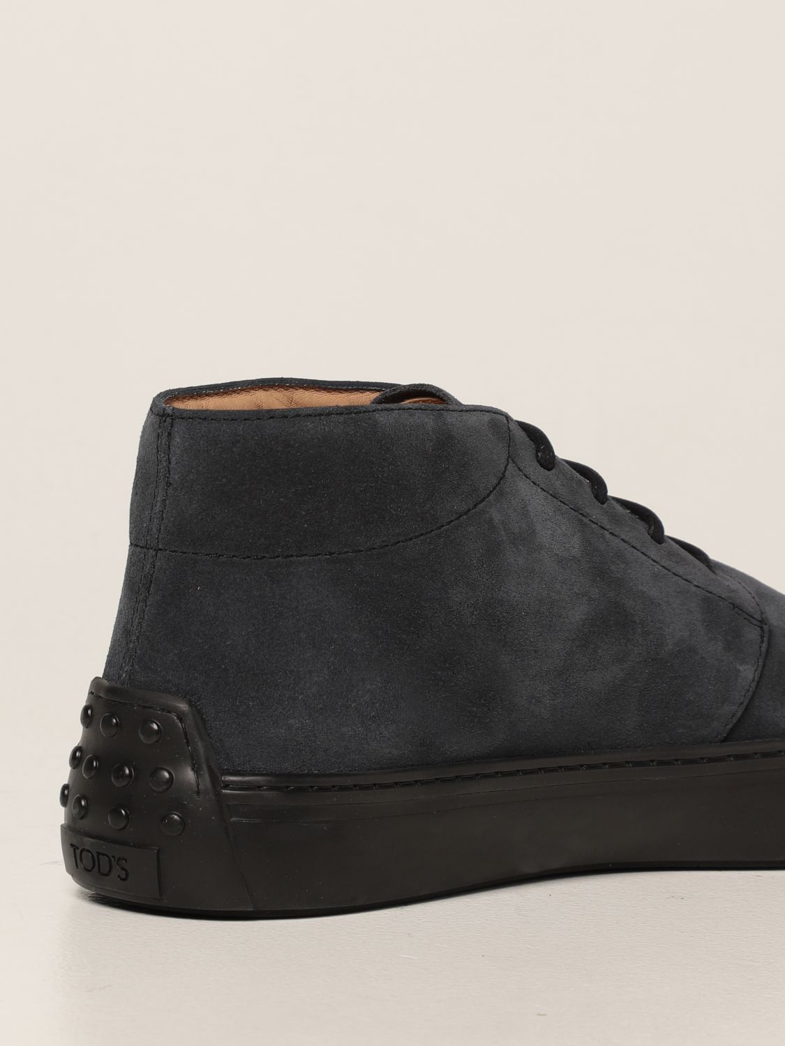 Desert boots Tod's: Tod's ankle boot in suede blue 3