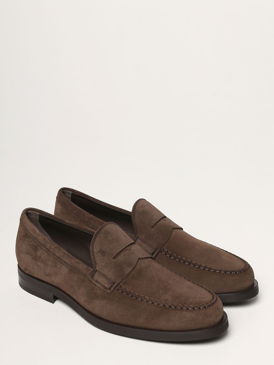 Guilty Kills Besides TOD'S: moccasins in suede - Dark | Tod's loafers XXM0ZF0Q920 RE0 online on  GIGLIO.COM