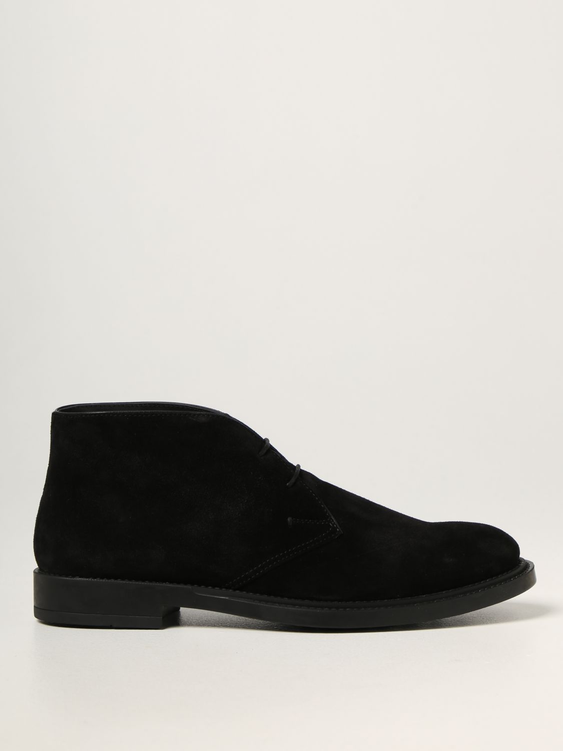 Desert boots Tod's: Tod's ankle boots in suede black 1