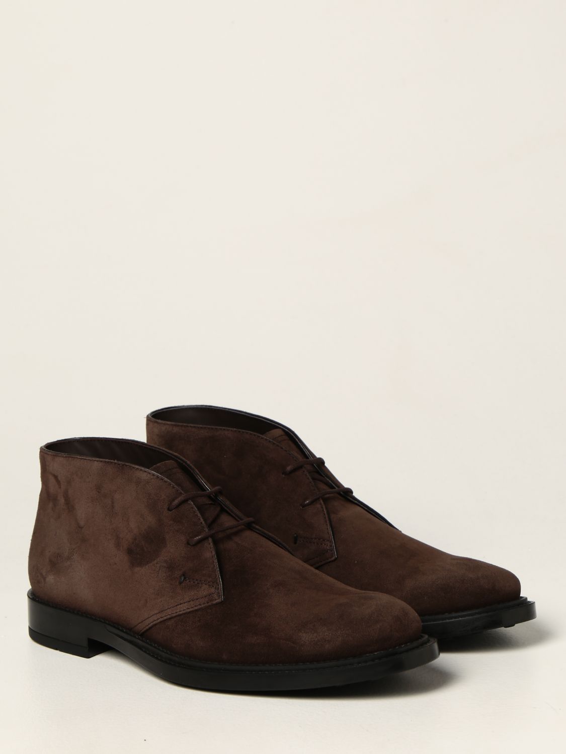 Desert boots Tod's: Tod's ankle boots in suede dark 2
