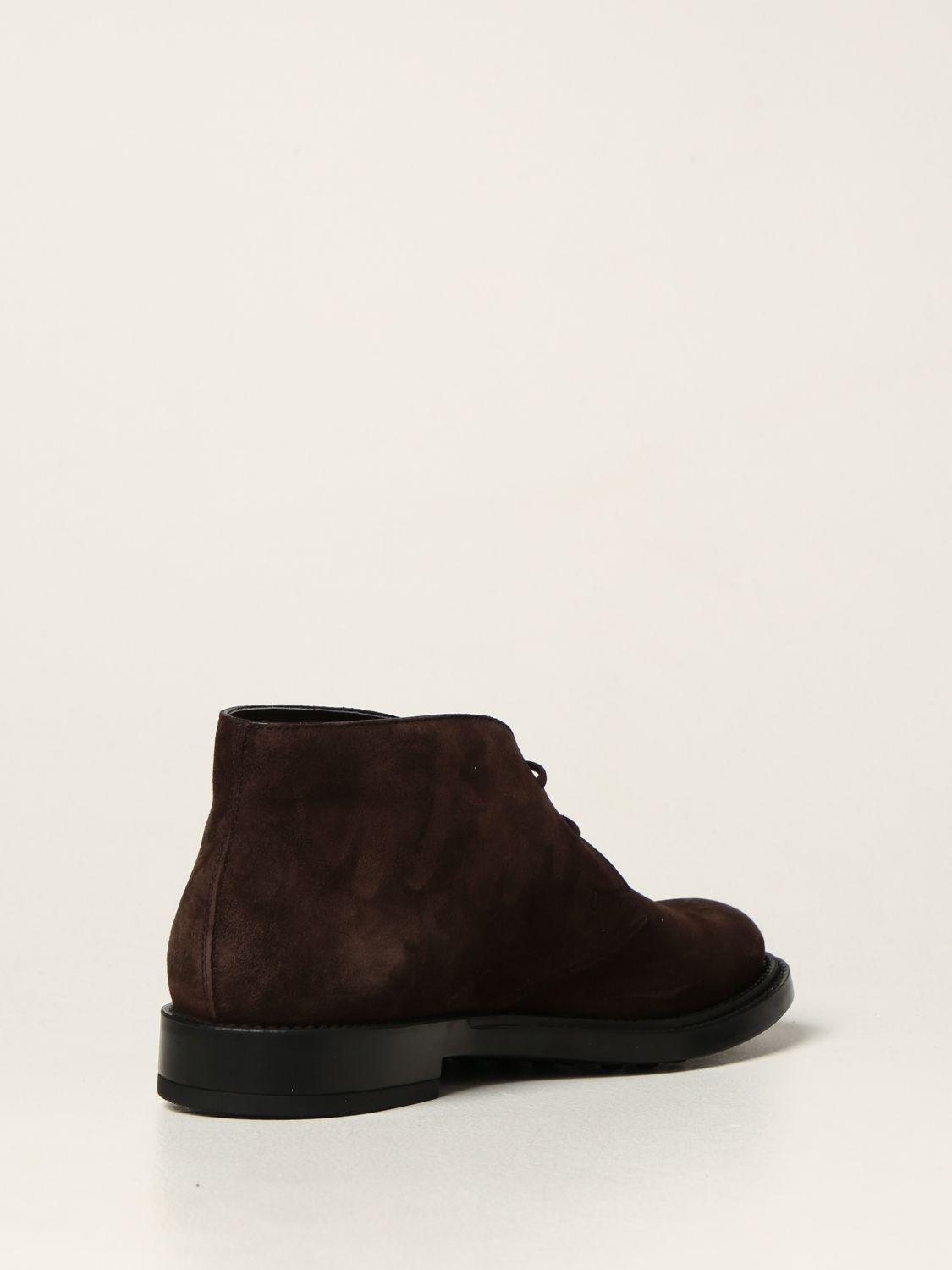 Desert boots Tod's: Tod's ankle boots in suede dark 3