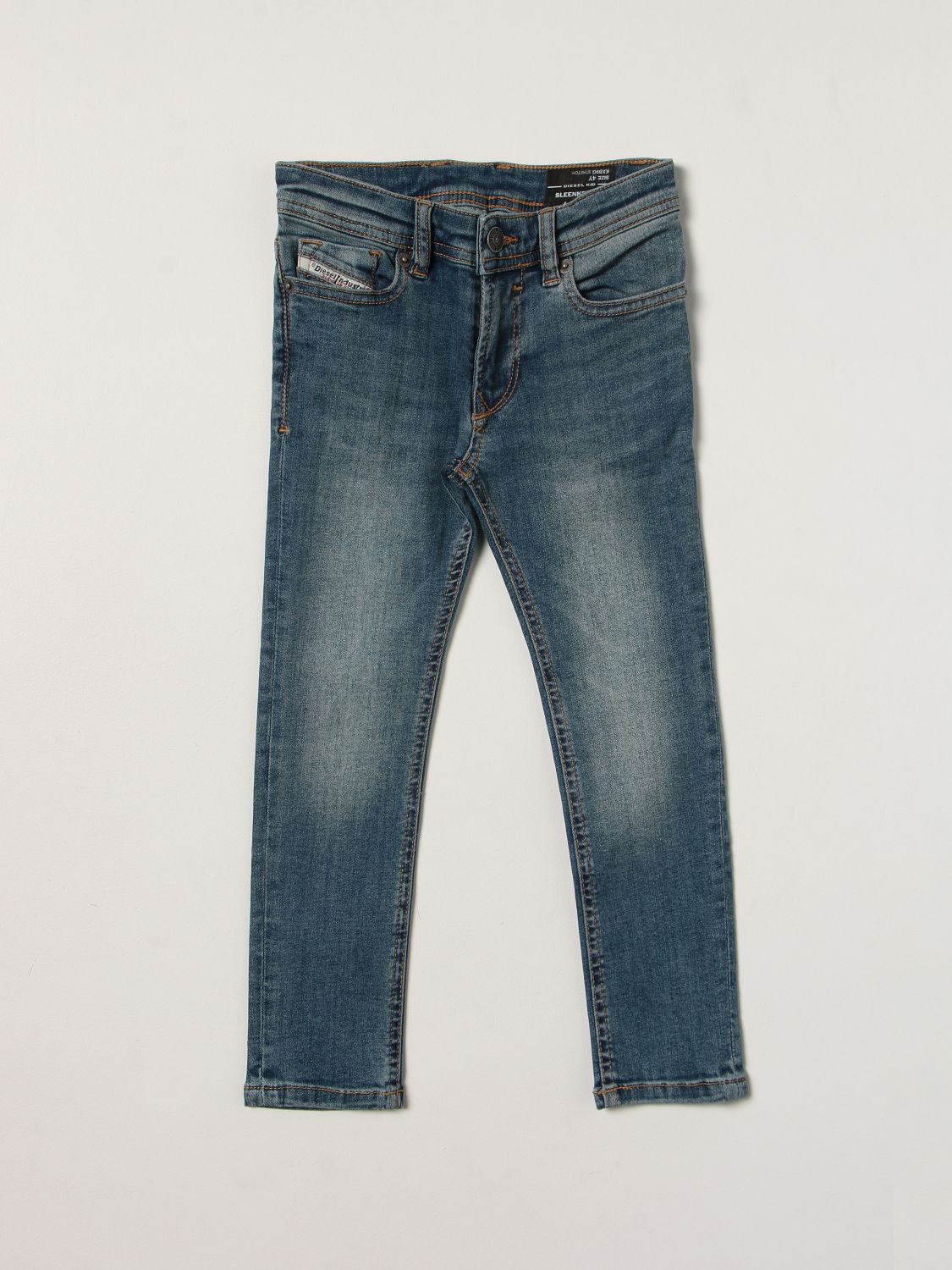 Jeans Diesel: Sleenker Diesel jeans in washed denim denim 1