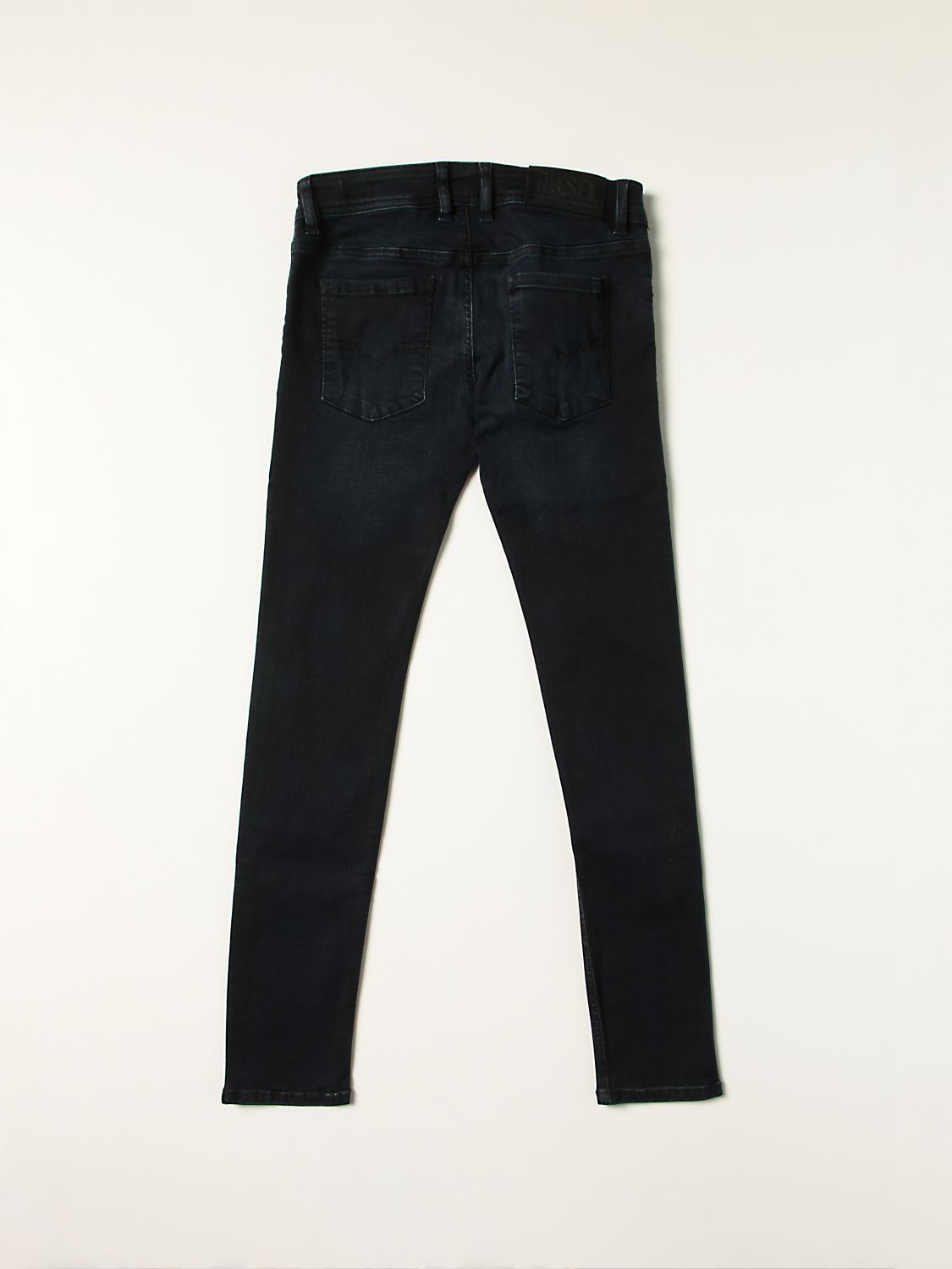Jeans Diesel: Jeans Sleenker Diesel in denim skinny stretch blue 2