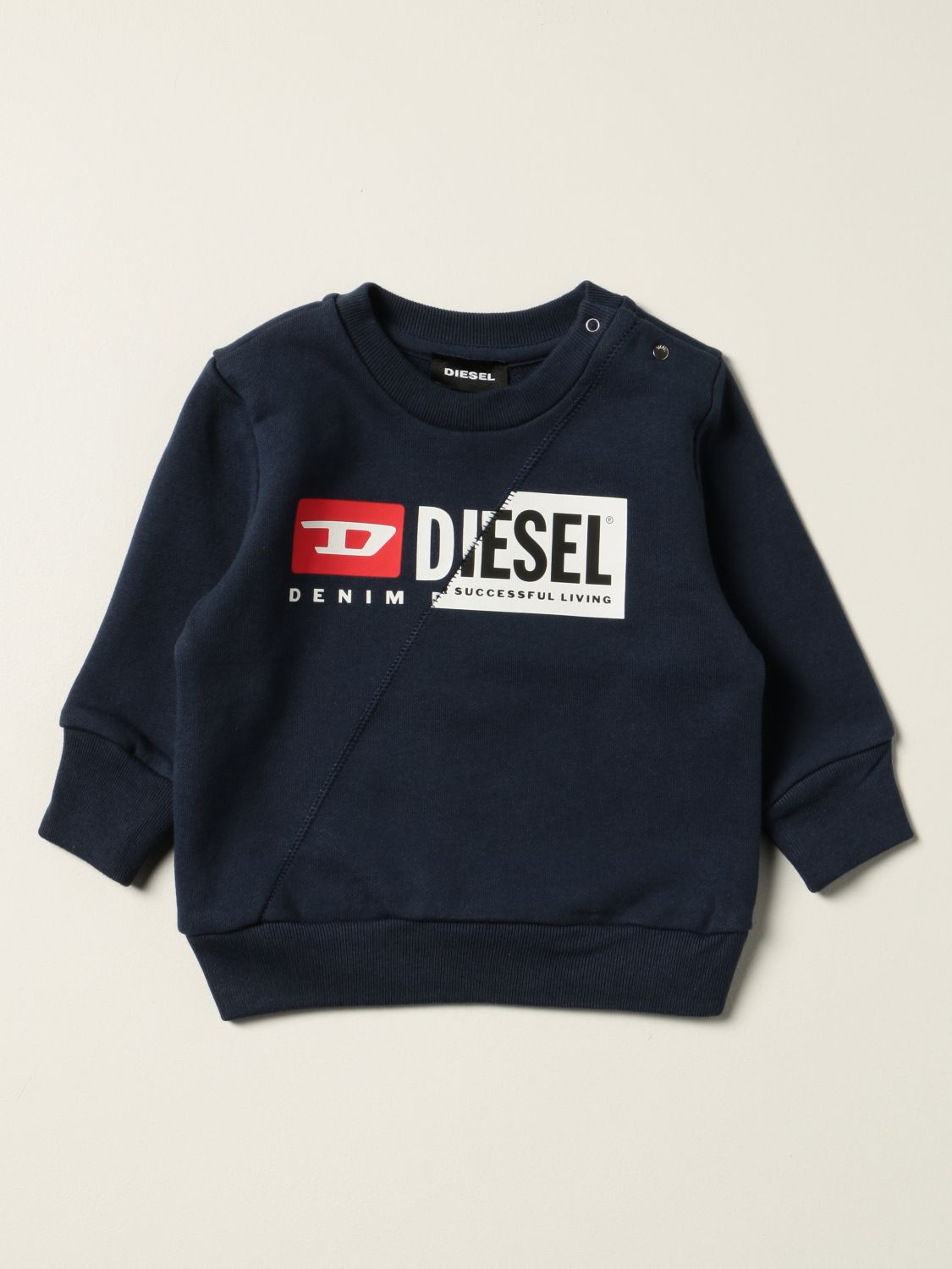 Pull Diesel: Pull enfant Diesel bleu 1