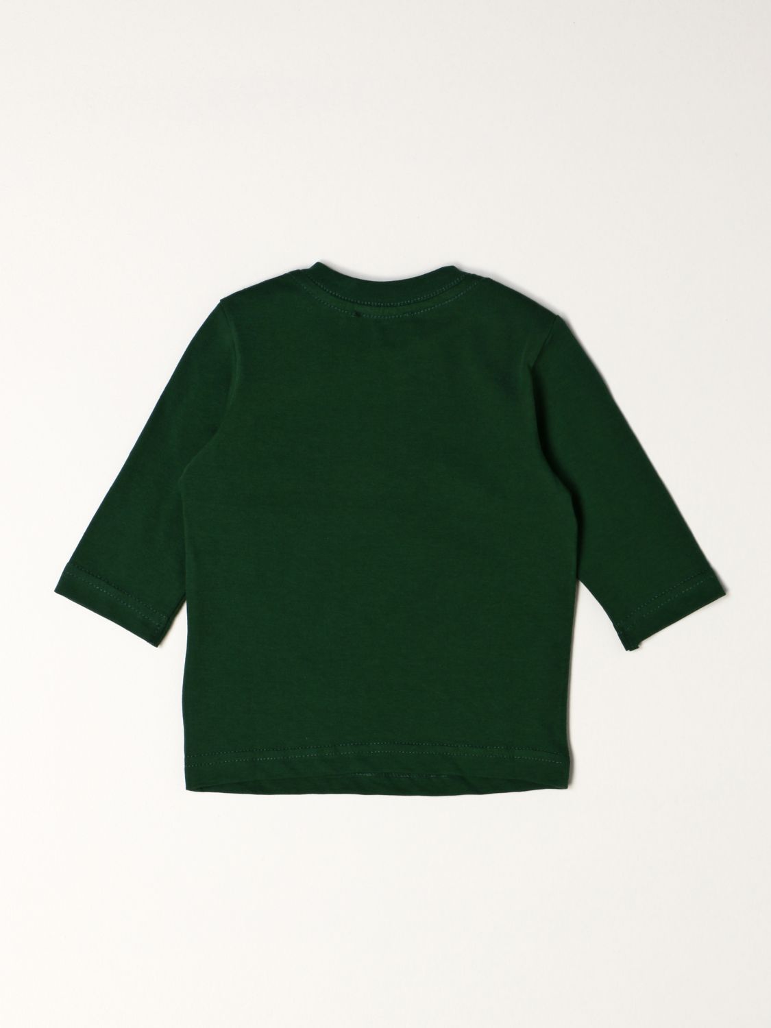 T-shirt Diesel: T-shirt Diesel in cotone con logo verde 2
