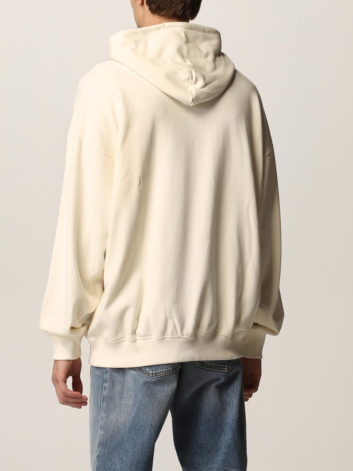 cotton sweatshirt white