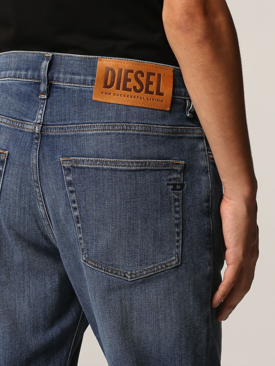 screech Recollection Multiplikation DIESEL: D-finig regular fit jeans | Jeans Diesel Men Denim | Jeans Diesel  A01695 09A80 GIGLIO.COM