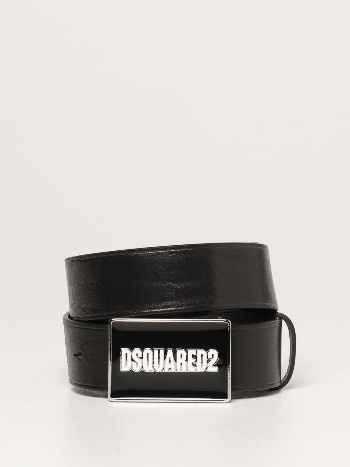 Belt Dsquared2: Dsquared2 leather belt black 1