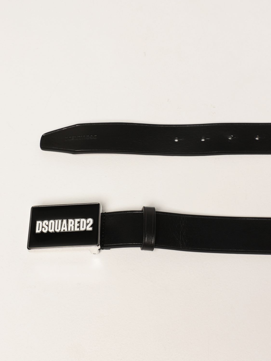 Belt Dsquared2: Dsquared2 leather belt black 2