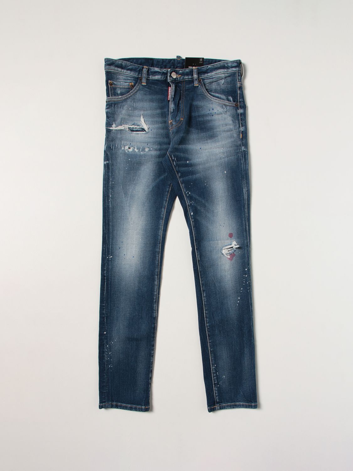 Jeans Dsquared2 Junior: Dsquared2 Junior 5-pocket jeans ripped denim 1