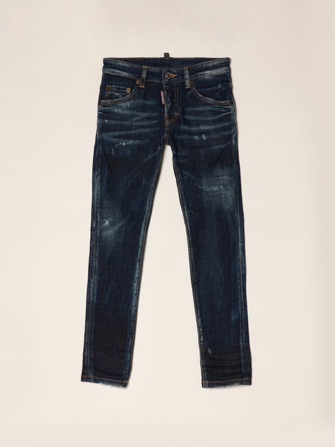 Jeans Dsquared2 Junior: Dsquared2 Junior 5-pocket jeans ripped denim 1