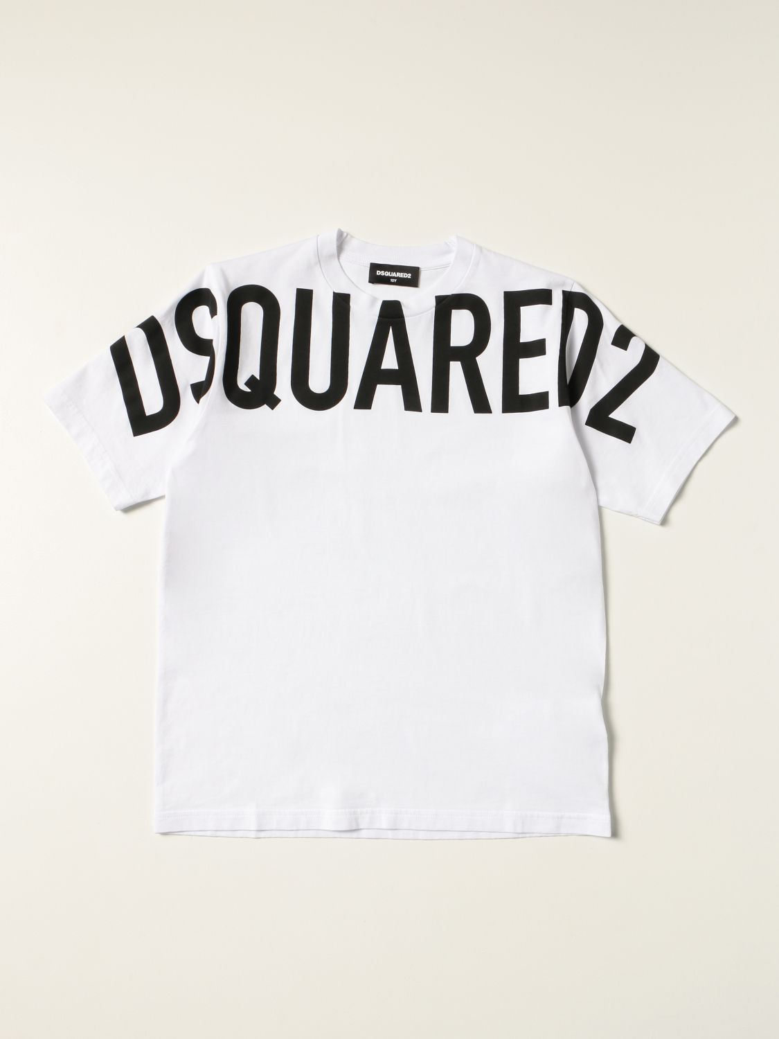 T恤 Dsquared2 Junior: T恤 儿童 Dsquared2 Junior 白色 1
