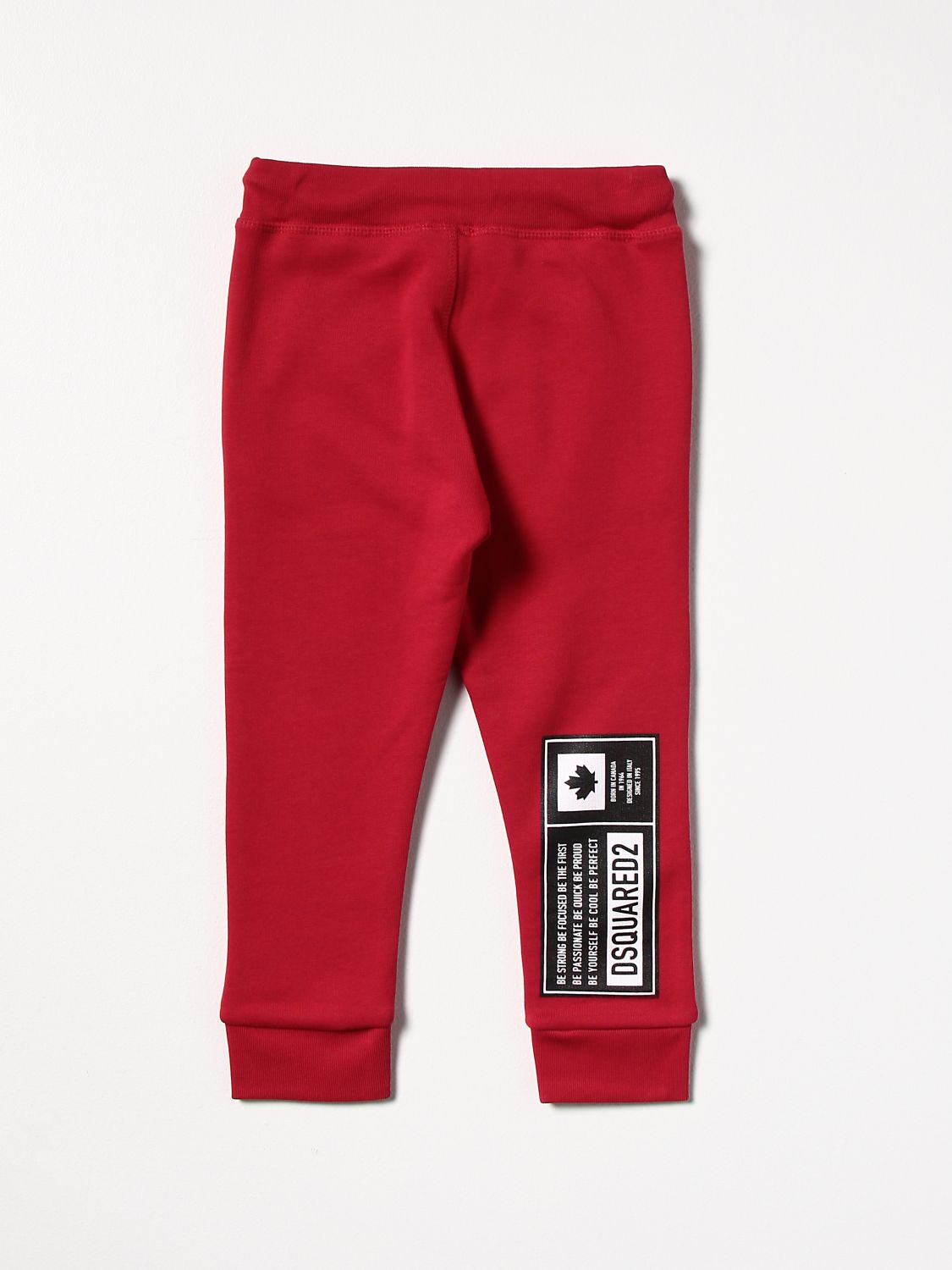 Pants Dsquared2 Junior: Dsquared2 Junior jogging pants with logo red 2