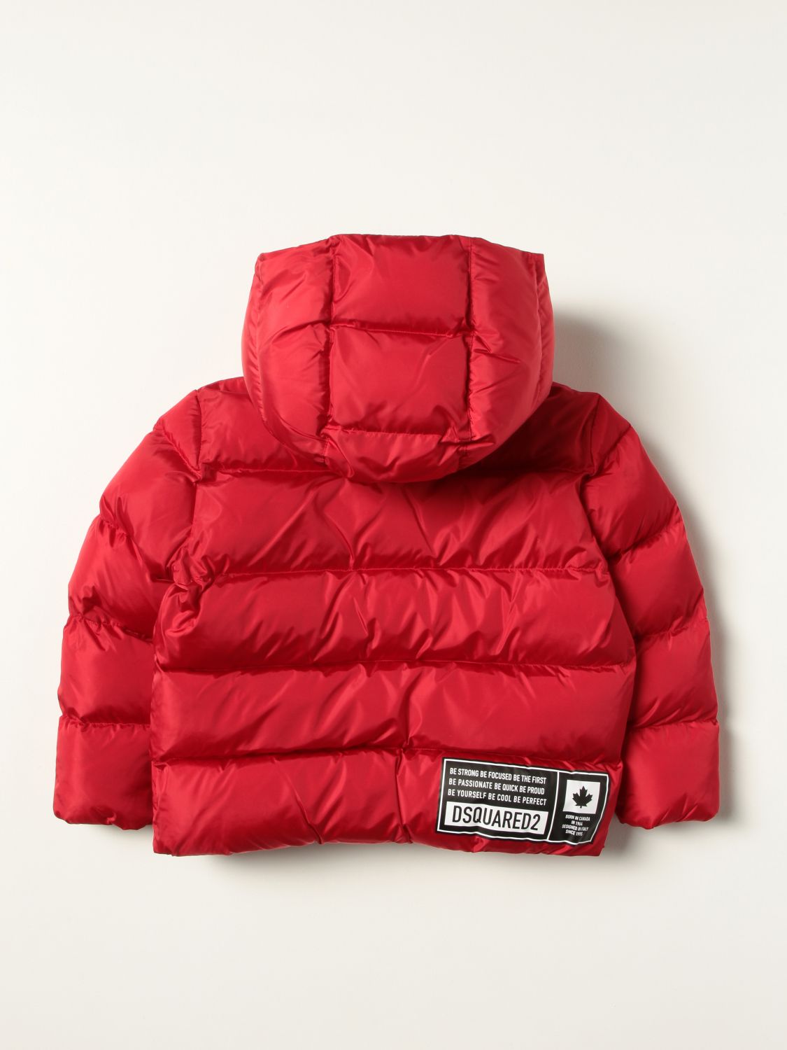 Jacket Dsquared2 Junior: Dsquared2 Junior down jacket with logo red 2