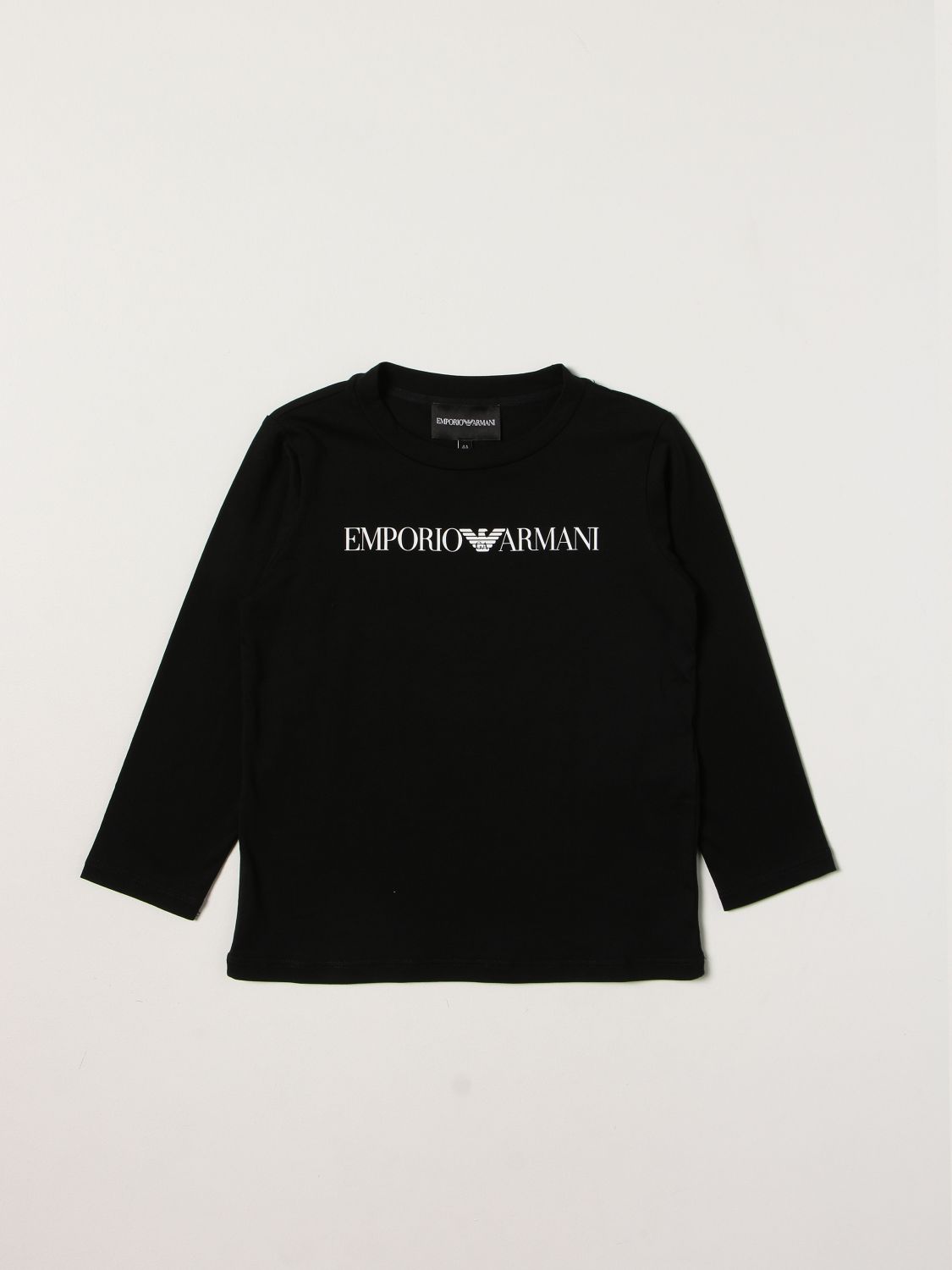 T恤 Emporio Armani: T恤 儿童 Emporio Armani 黑色 1 1