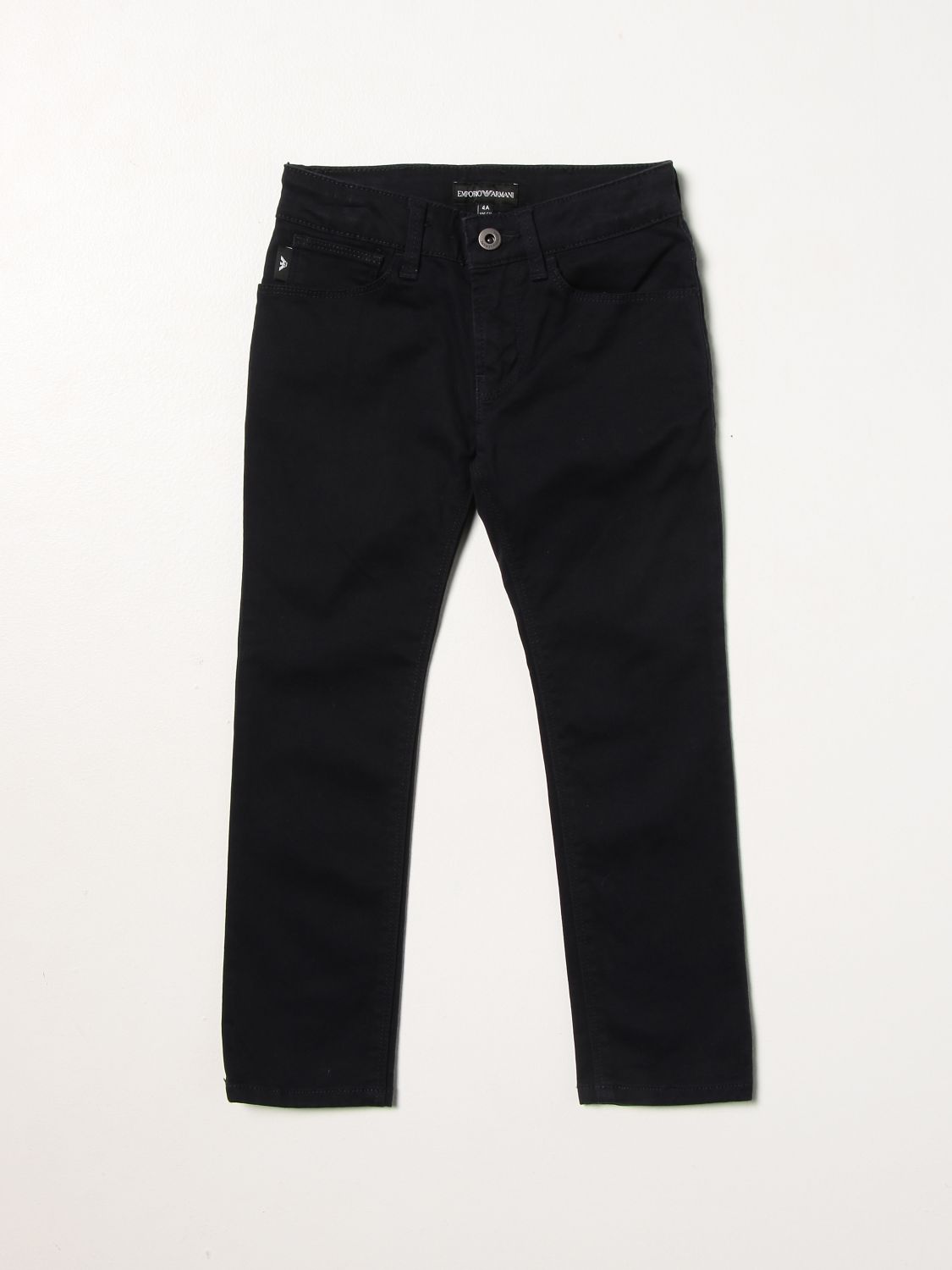 Pants Emporio Armani: Emporio Armani 5-pocket trousers blue 1