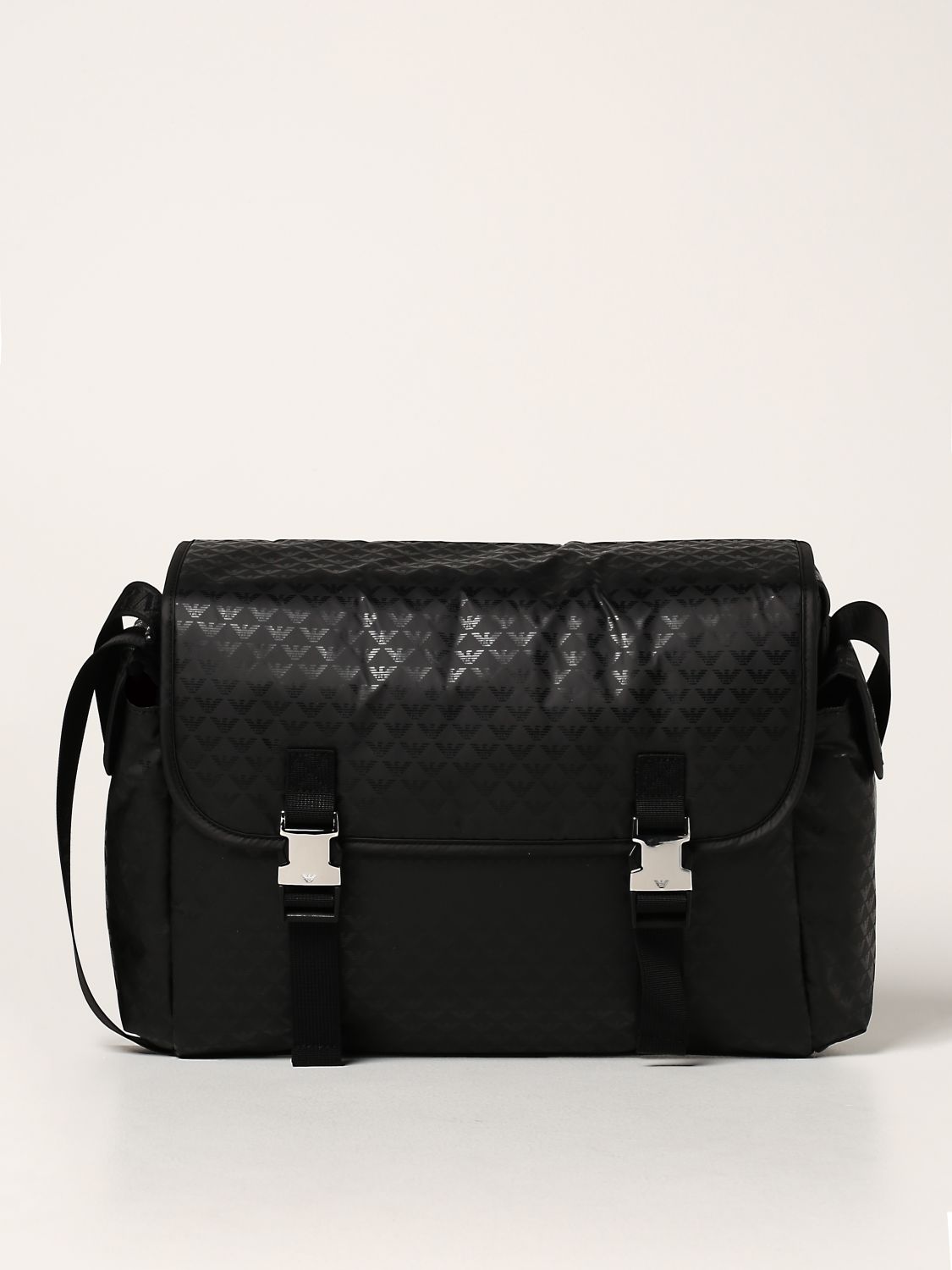 Emporio Armani Baby 3 Piece Changing Bag In Black | Childsplay Clothing