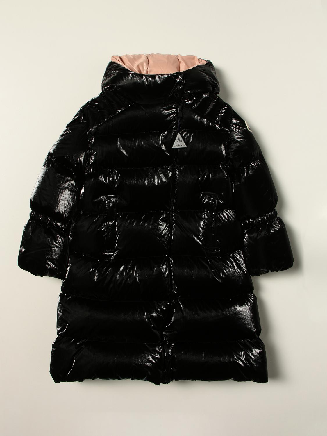 MONCLER: Odetta down jacket in shiny 