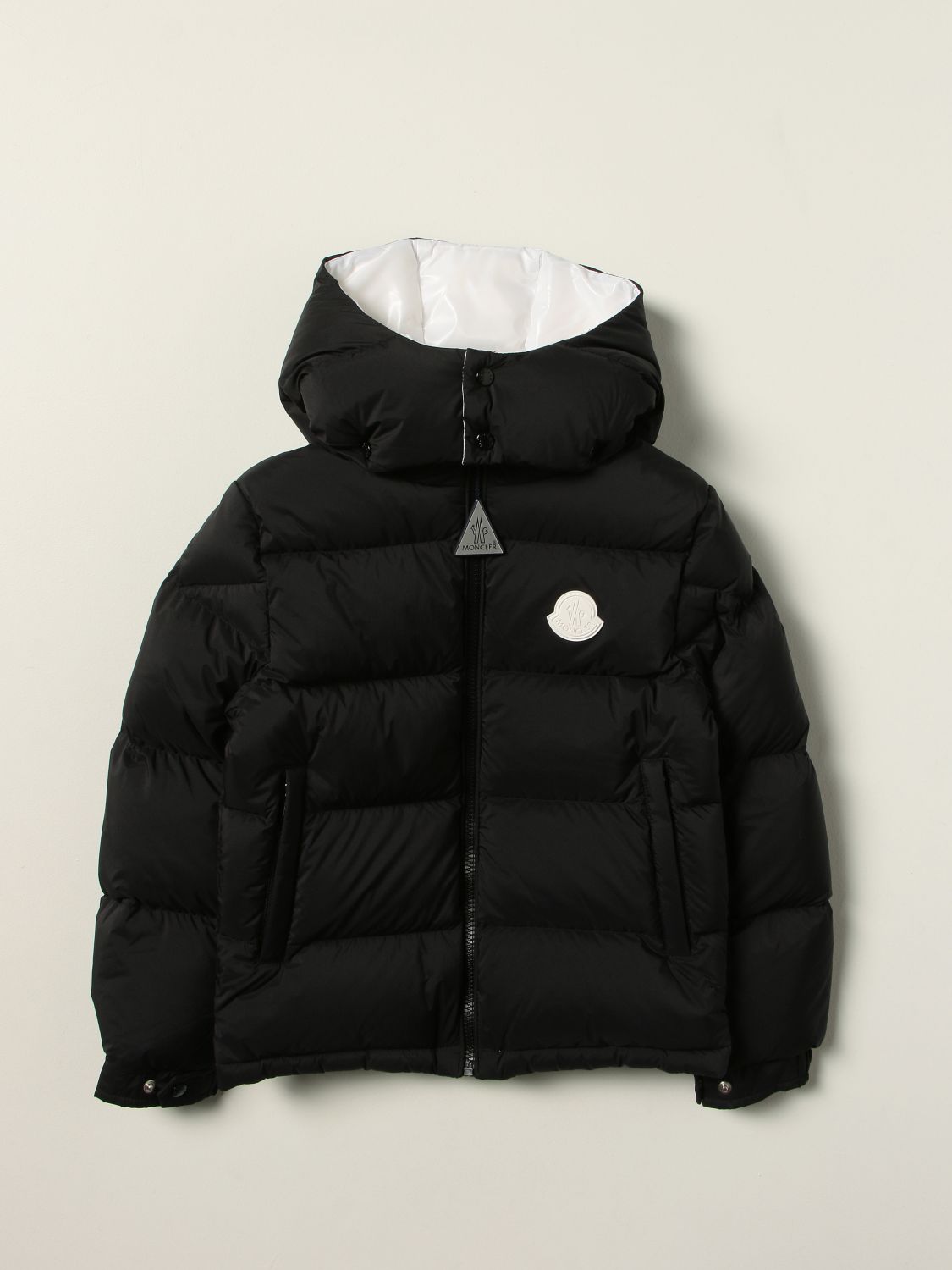 Jacket Moncler: Ercan Moncler down jacket with back logo black 1