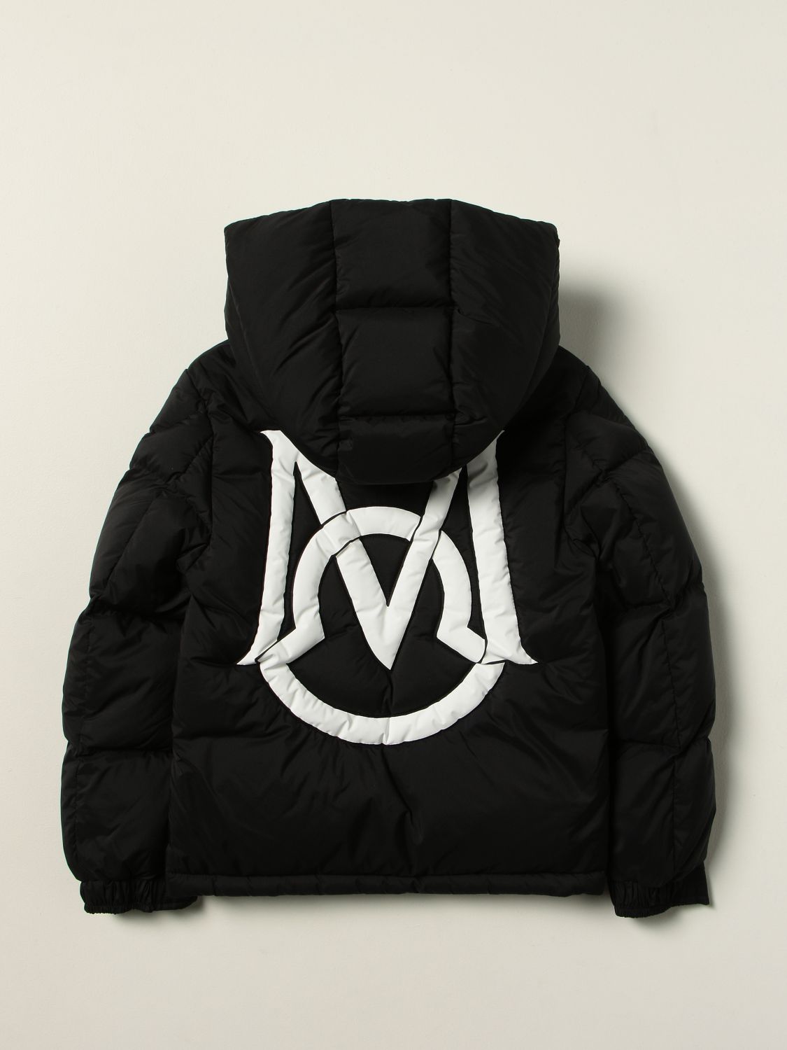 Jacket Moncler: Ercan Moncler down jacket with back logo black 2