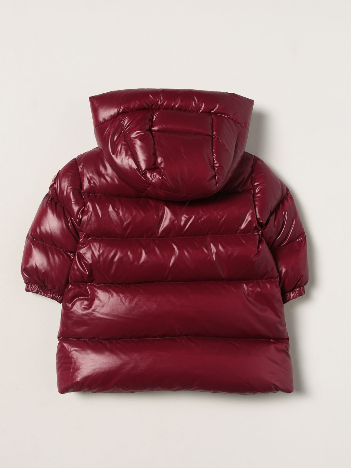 Jacket Moncler: Shiny Moncler Suna down jacket red 2
