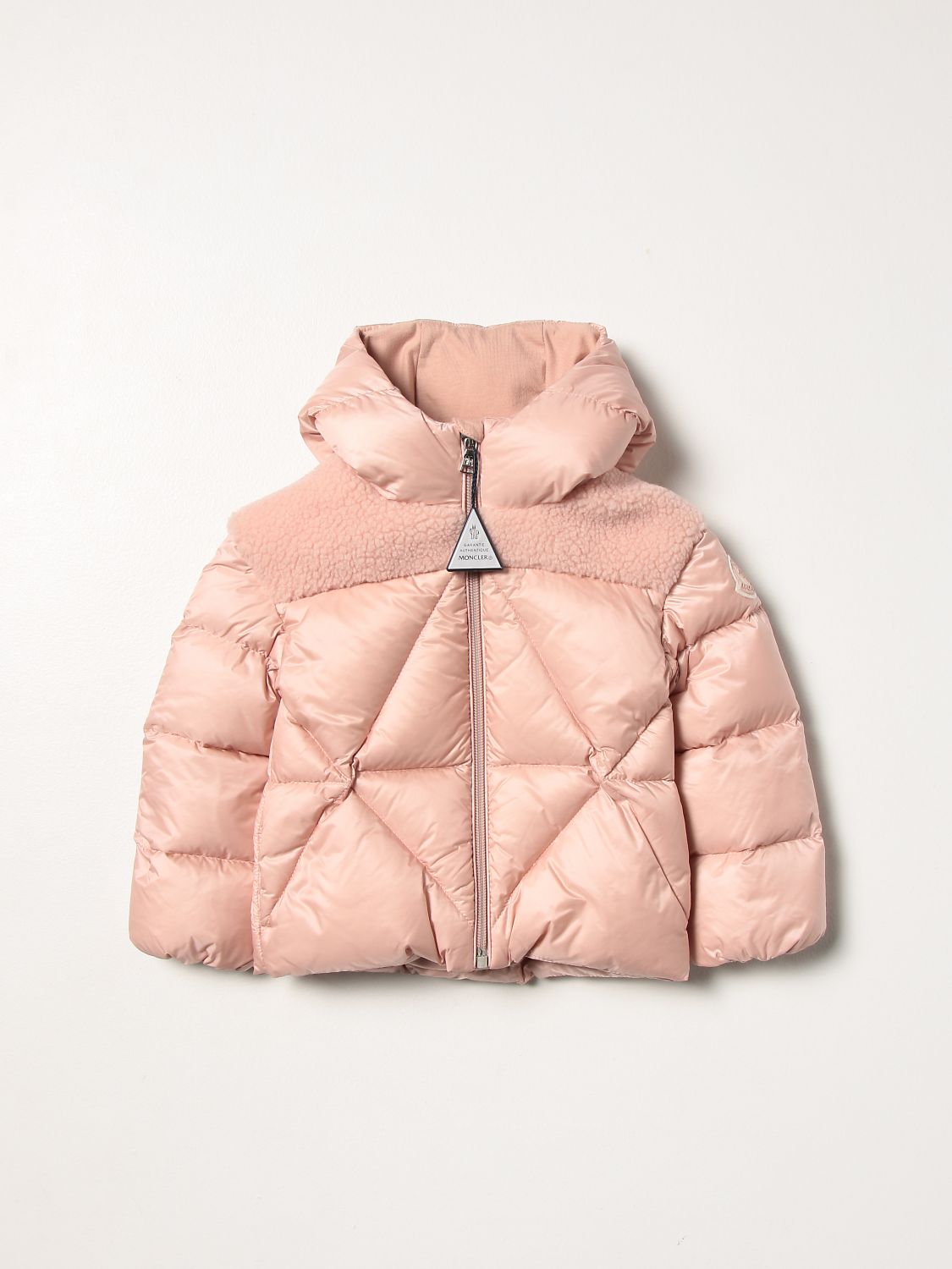 Jacket Moncler: Moncler Arabette nylon jacket pink 1