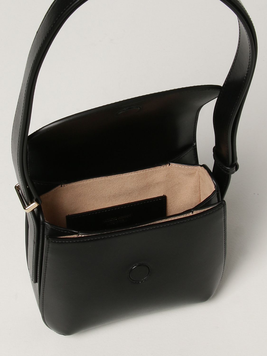 Shoulder bag Giorgio Armani: La Prima Giorgio Armani bag in textured leather black 5