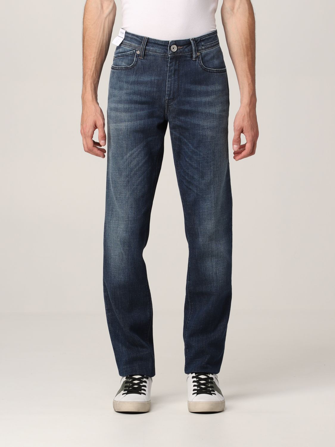RE-HASH: Rubens jeans in washed denim - Blue | Re-Hash jeans P015 2858 ...