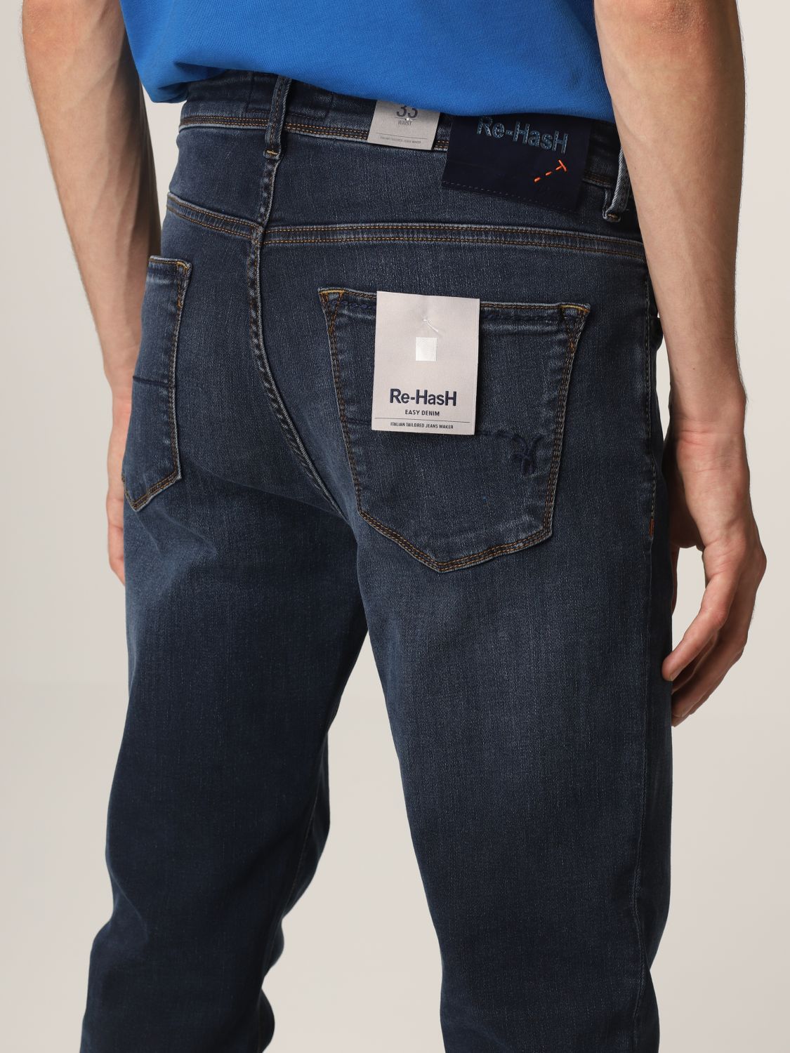 Jeans Re-Hash: Jeans hombre Re-hash stone washed 3