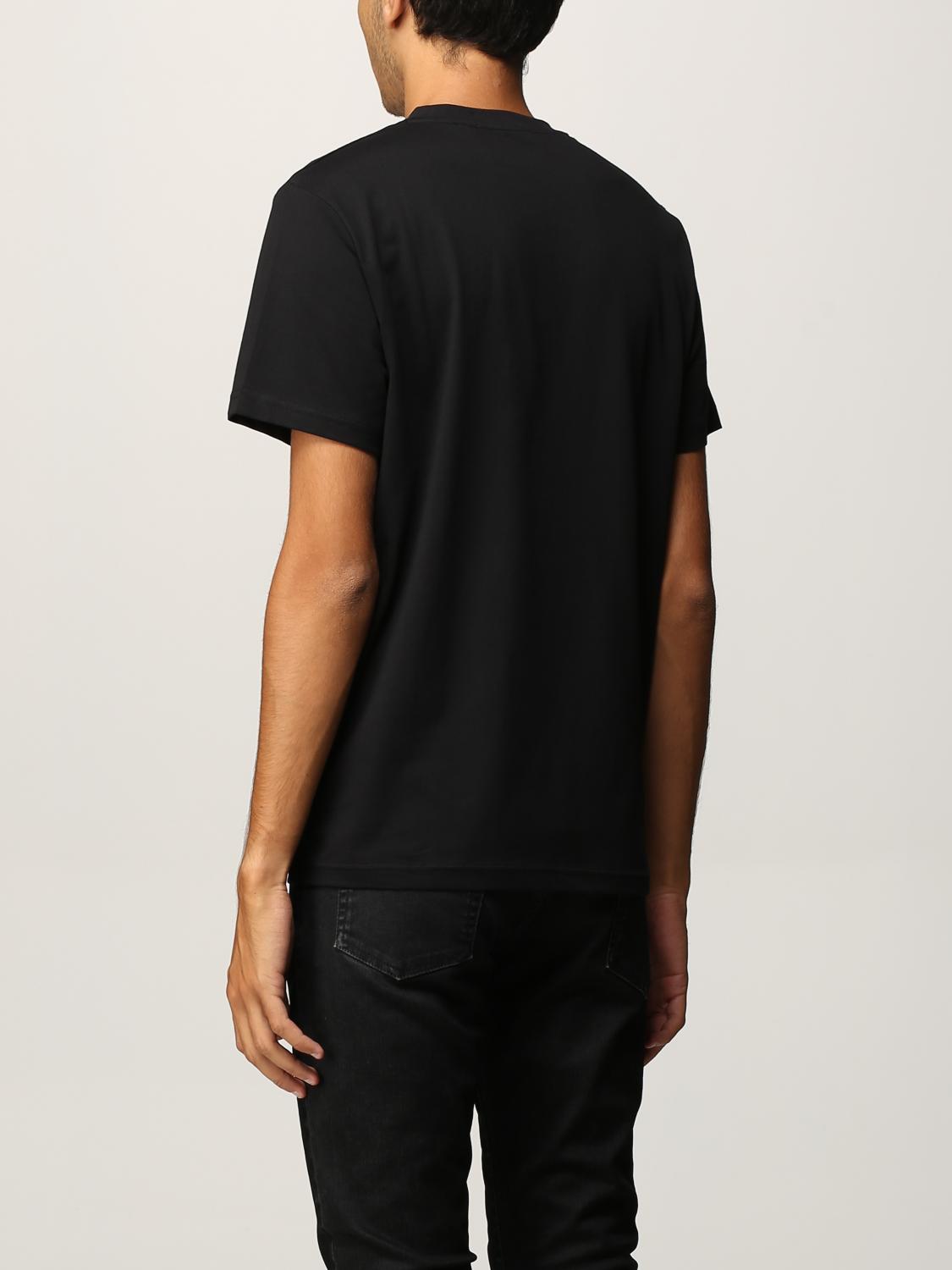 fred perry black tee