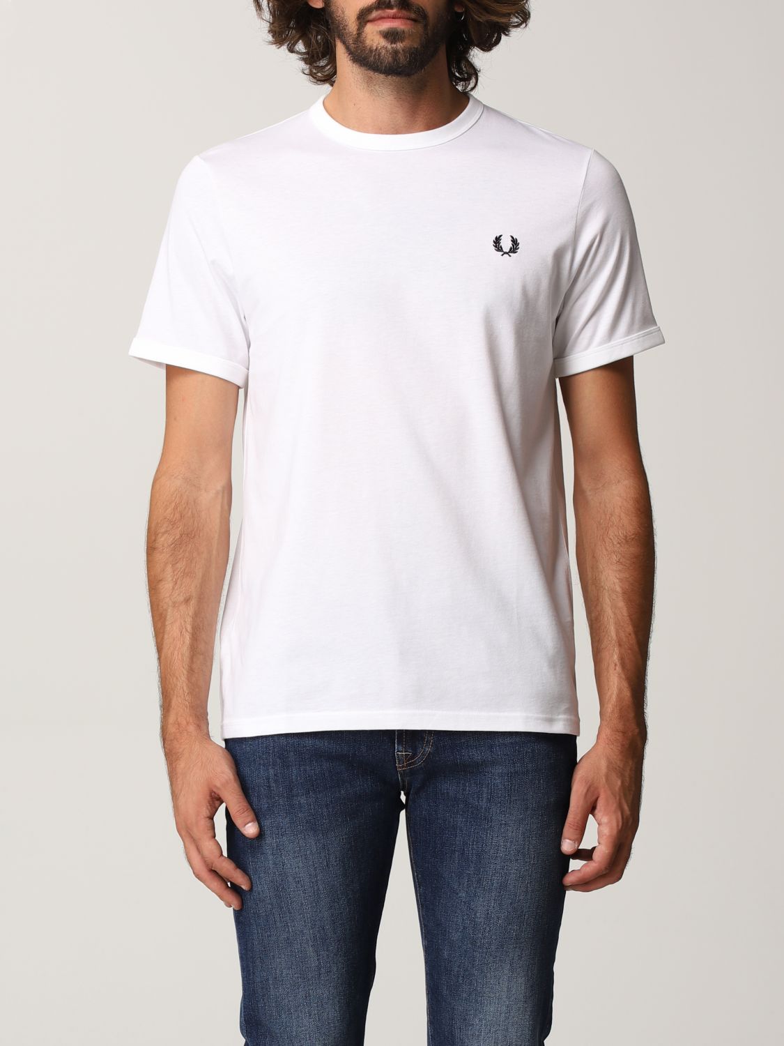 Tシャツ Fred Perry: Tシャツ メンズ Fred Perry ホワイト 1